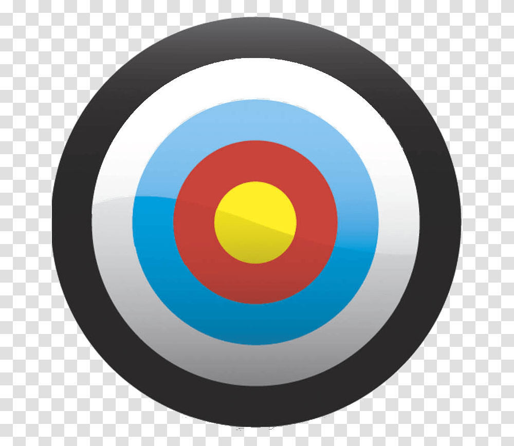 Bullseye Clipart Free Archery Target Background, Logo, Trademark, Shooting Range Transparent Png