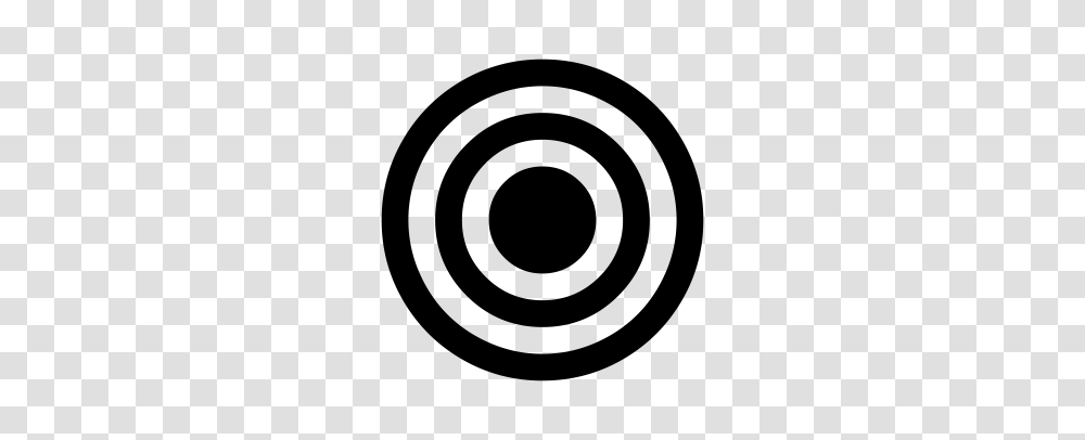 Bullseye Dartboard Focus Icon With And Vector Format, Gray, World Of Warcraft Transparent Png