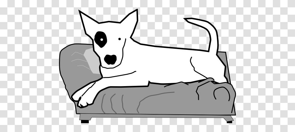 Bullterrier On Couch Clip Art, Mammal, Animal, Wolf, Drawing Transparent Png