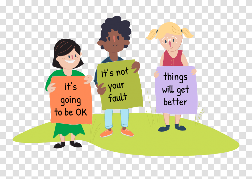 Bullying Is Not Ok Kids Helpline, Word, Person, People Transparent Png