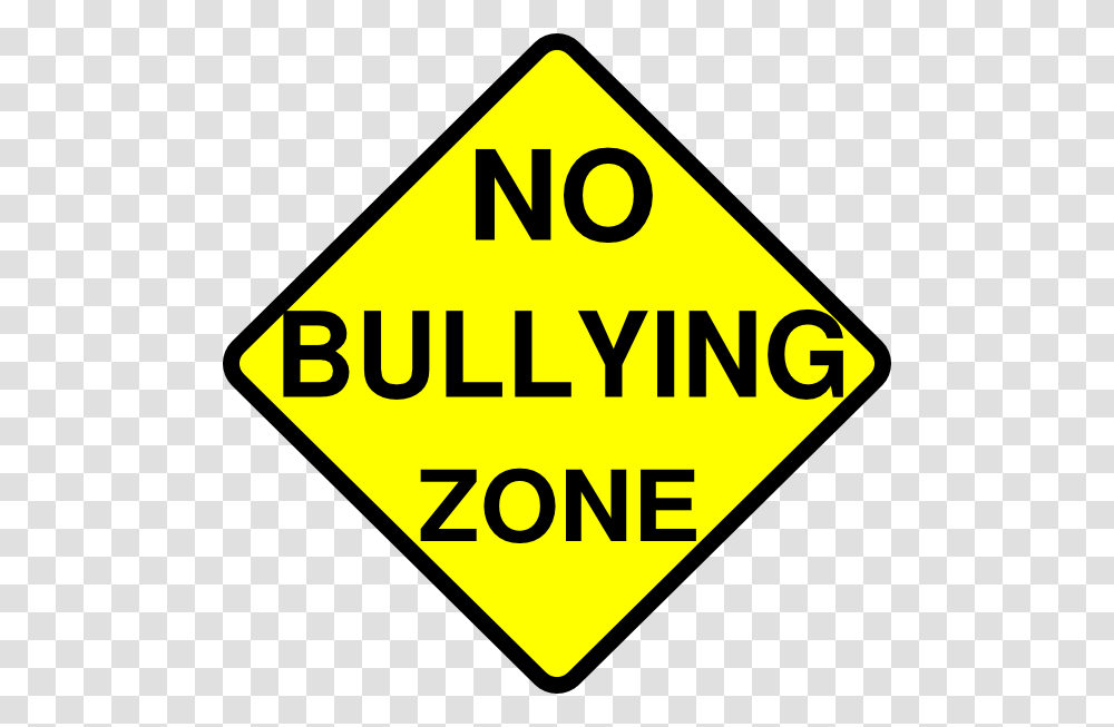 Bullying Zone Clip Art, Road Sign Transparent Png