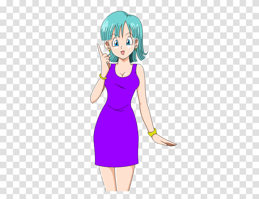 Bulma Bulma Dress, Clothing, Female, Person, Woman Transparent Png