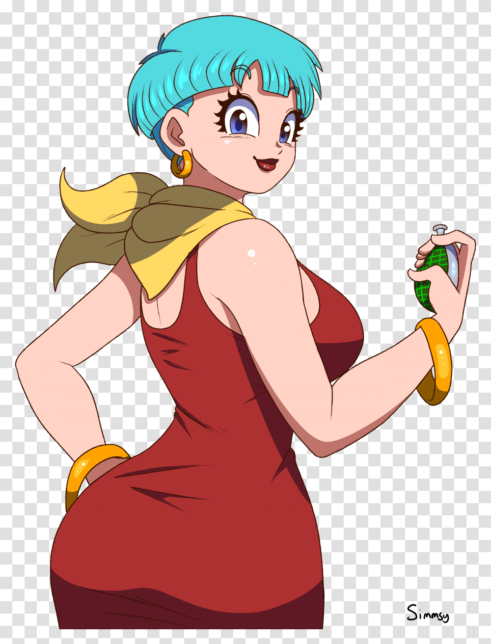 Bulma Bum Dbz Bulma Thicc, Apparel, Person, Human Transparent Png