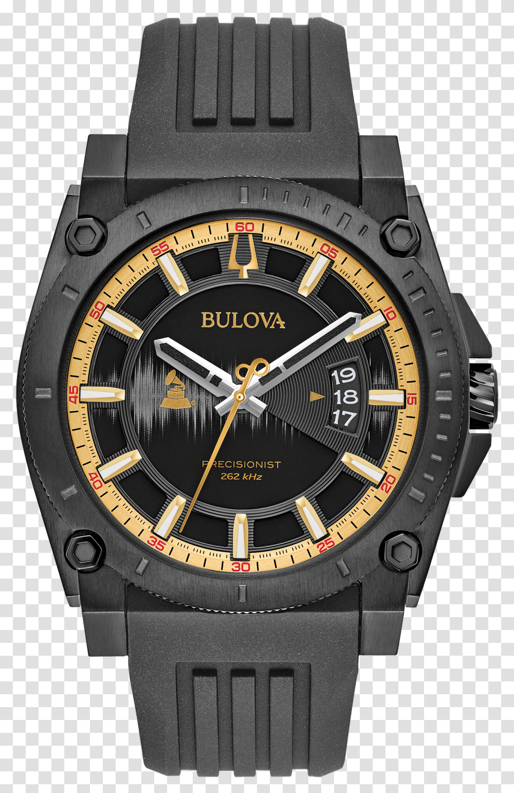 Bulova 98b294 Special Grammy Edition Men's Precisionist, Wristwatch Transparent Png