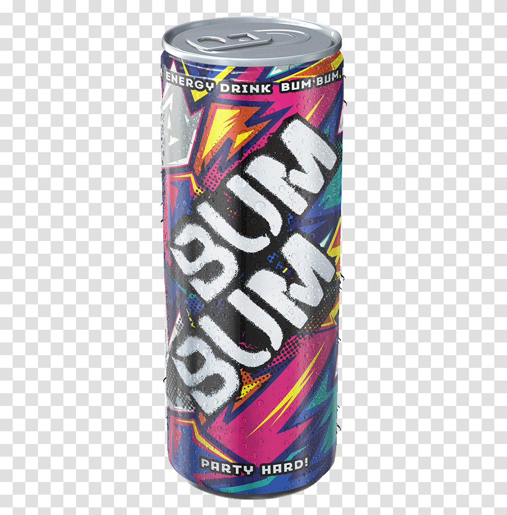 Bum Bum Can Bum Bum Energy Drink, Tin Transparent Png