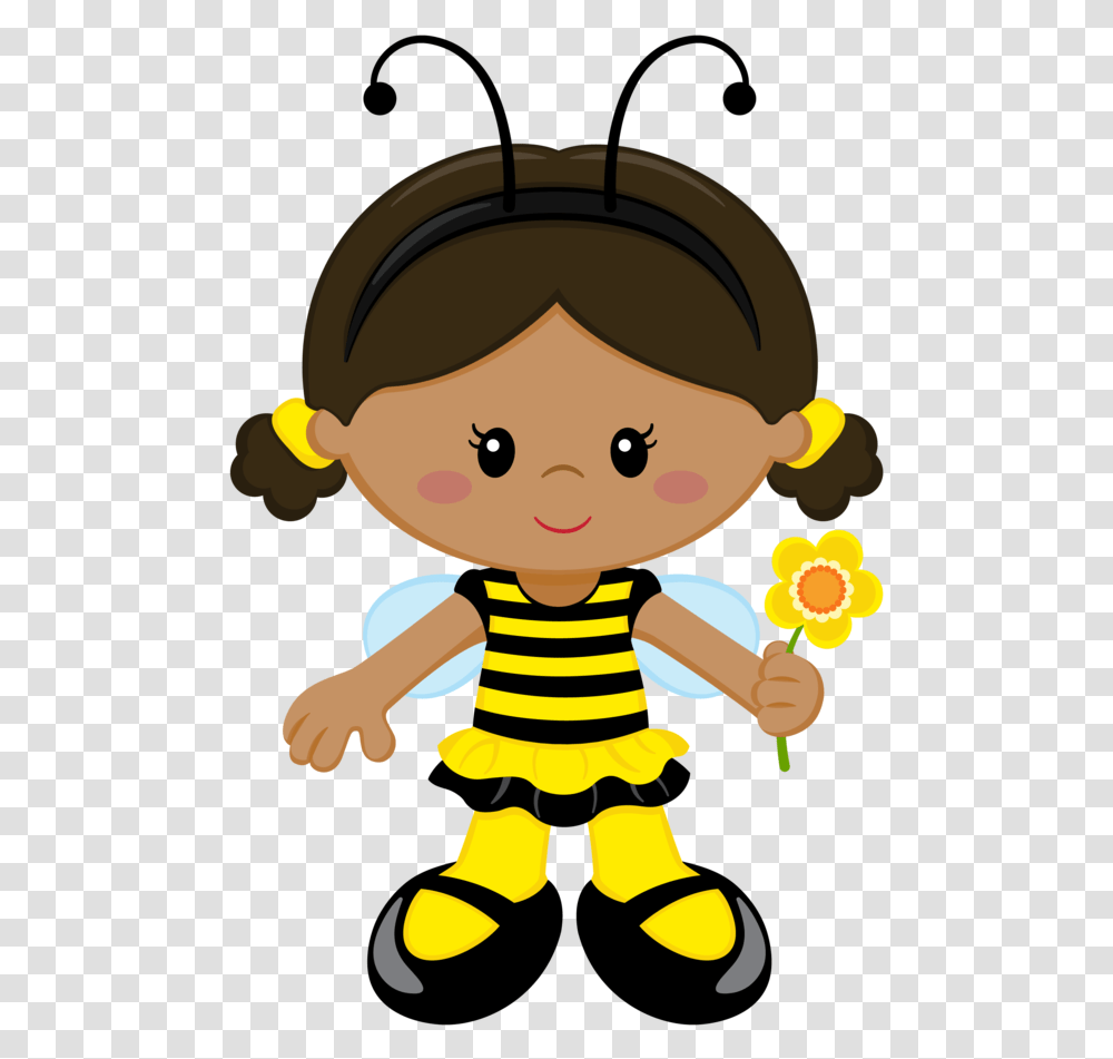 Bumble Bee Girl Clip Art, Helmet, Apparel, Doll Transparent Png