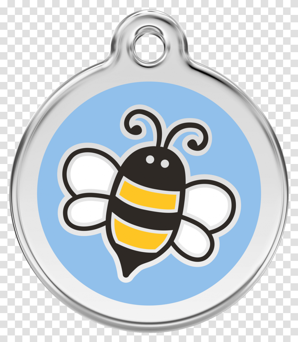 Bumble Bee Id Tag Lightning Bolt Dog Collar, Pendant Transparent Png