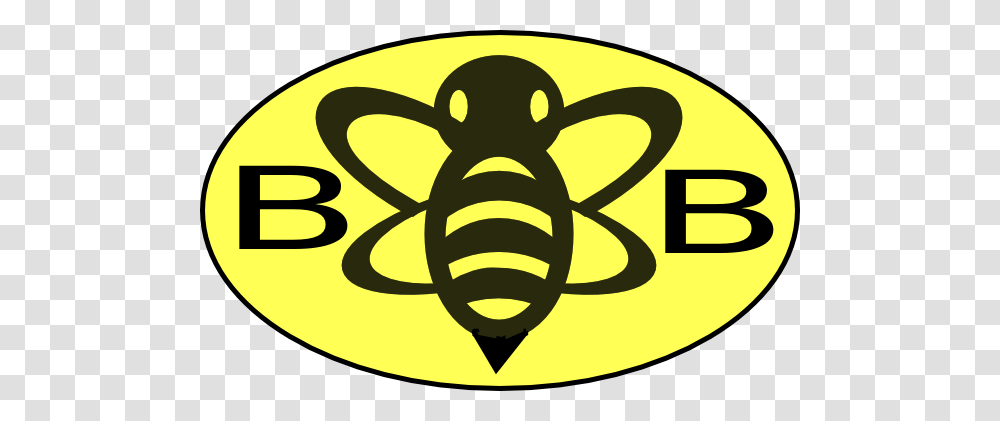 Bumble Bee Logo Clipart For Web, Trademark, Badge, Label Transparent Png