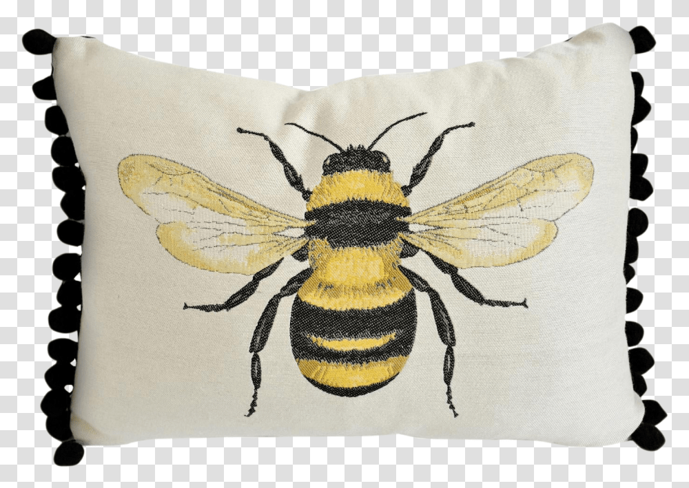 Bumble Bee Pillow Bee Pillow, Apidae, Insect, Invertebrate, Animal Transparent Png