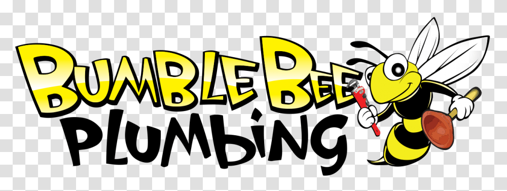 Bumble Bee Plumbing, Word, Alphabet, Number Transparent Png