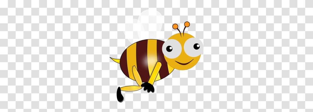 Bumble Bee Smiling Clip Art, Insect, Invertebrate, Animal, Wasp Transparent Png
