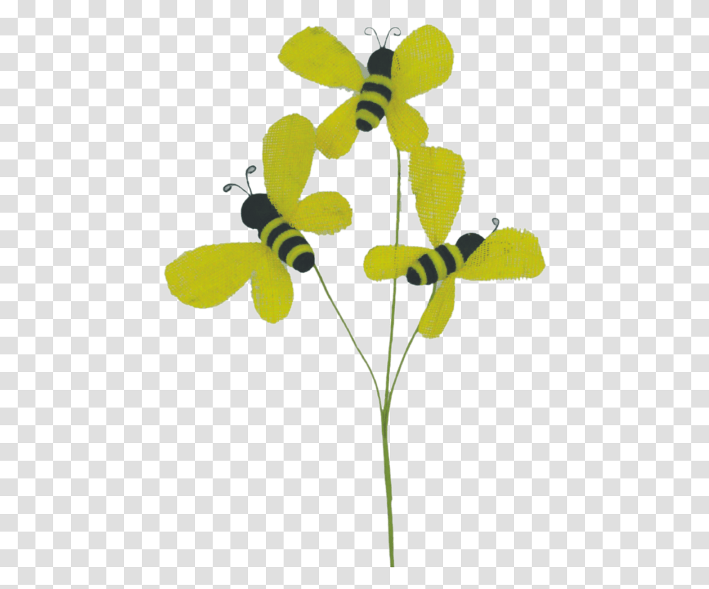 Bumble Bee Spray Artificial Flower, Plant, Blossom, Animal, Invertebrate Transparent Png