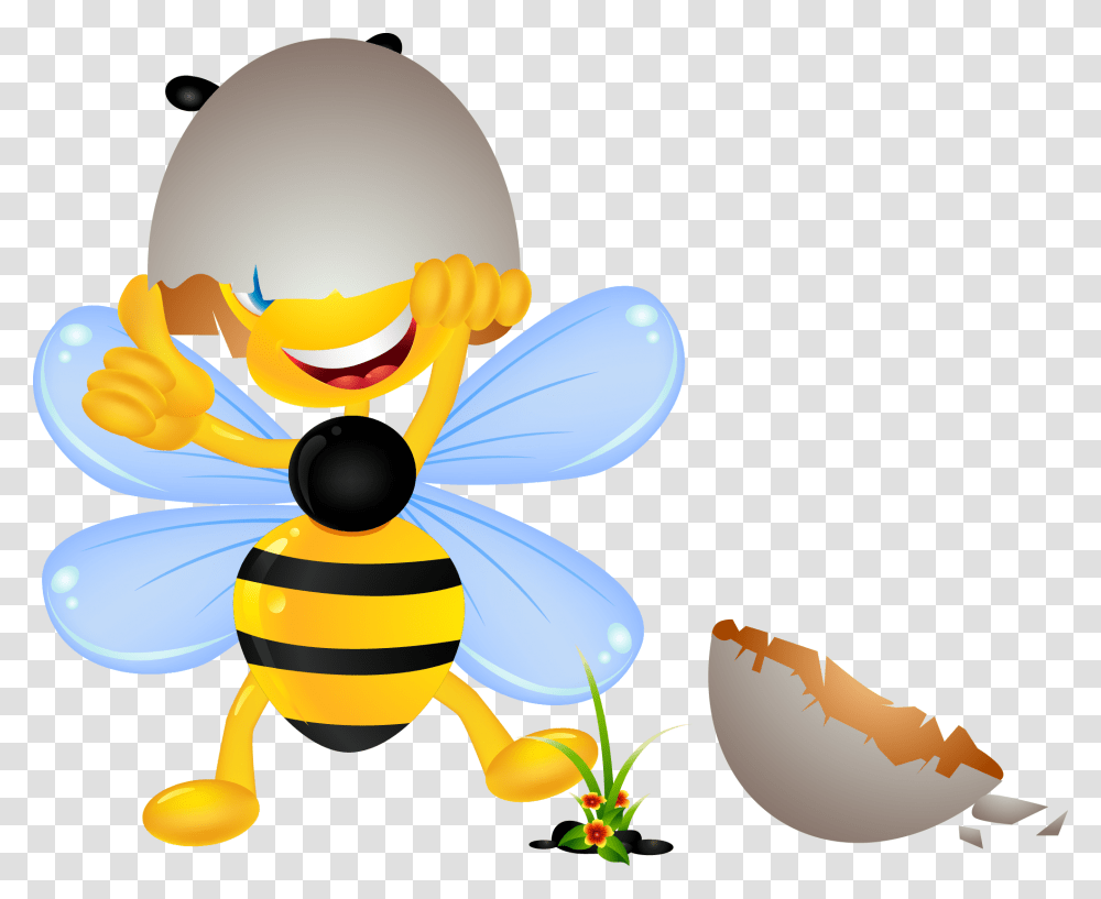 Bumblebee Clipart Blue Bee Honey Bee Clipart, Insect, Invertebrate, Animal, Wasp Transparent Png