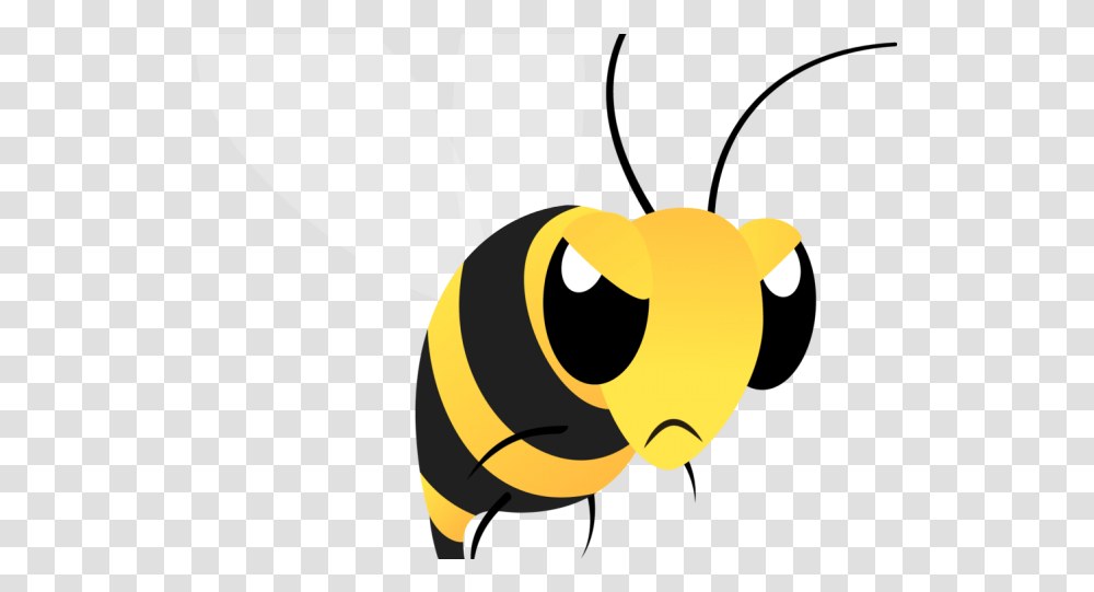 Bumblebee Clipart Mean To Bee Evil Cartoon Bees Angry Bee, Wasp, Insect, Invertebrate, Animal Transparent Png
