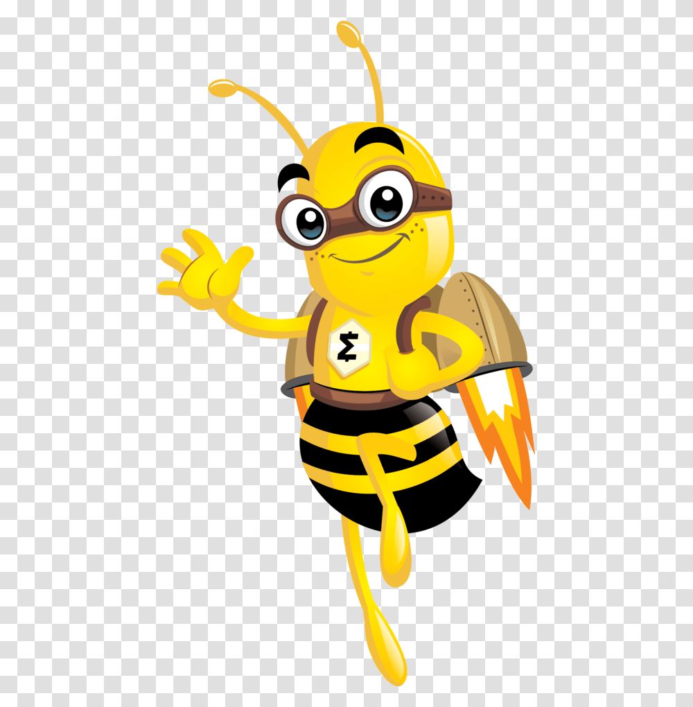 Bumblebee Clipart Smart Bee Bee Smart, Toy, Insect, Invertebrate, Animal Transparent Png