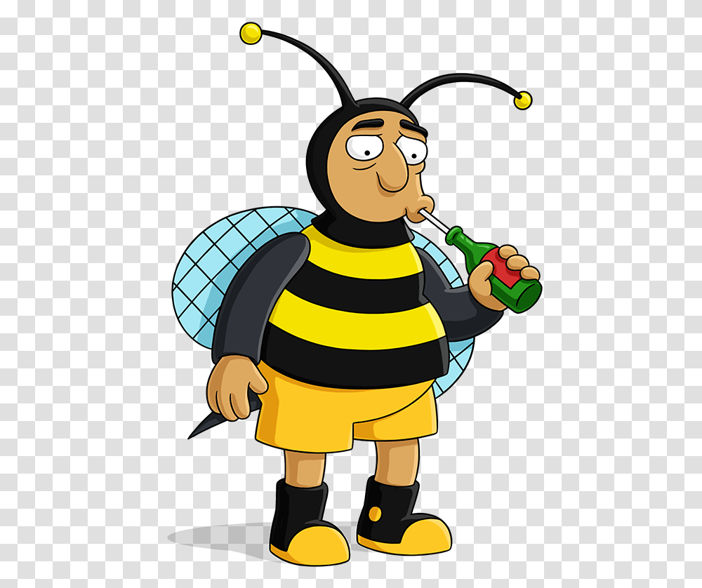 Bumblebee Man Simpsons Bumblebee Man, Leisure Activities, Toy, Musical Instrument, Bagpipe Transparent Png