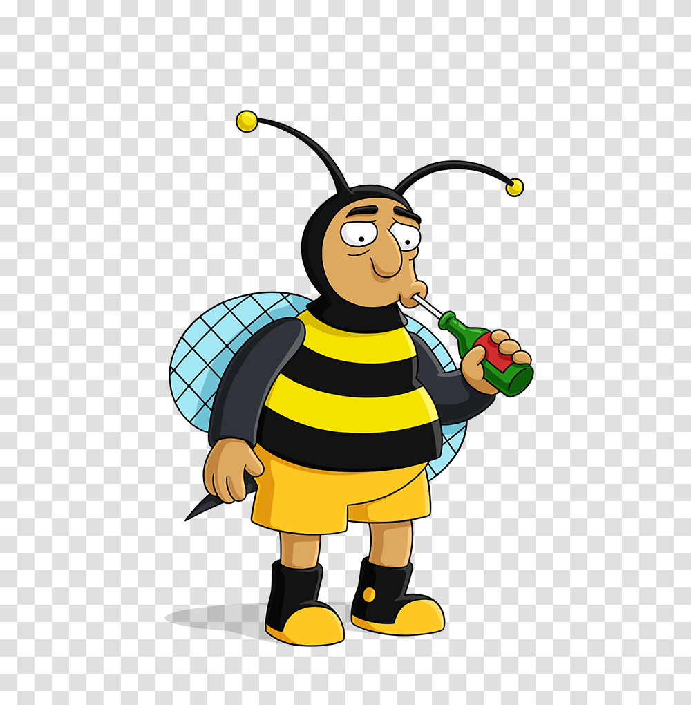 Bumblebee Man Simpsons World On Fxx, Leisure Activities, Toy, Musical Instrument, Bagpipe Transparent Png
