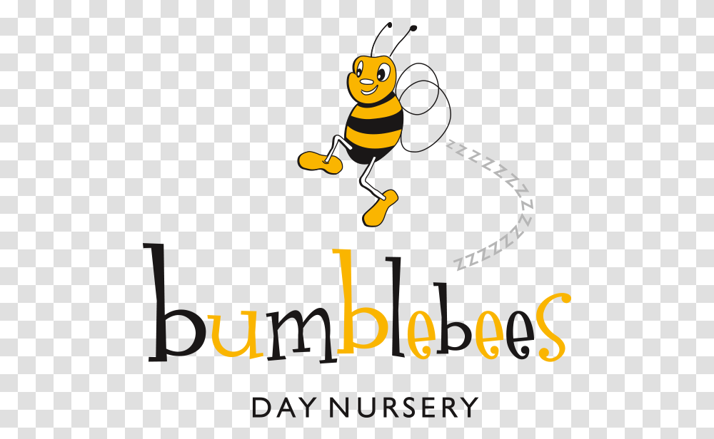 Bumblebees Day Nursery Logo Honeybee, Poster, Alphabet, Animal Transparent Png