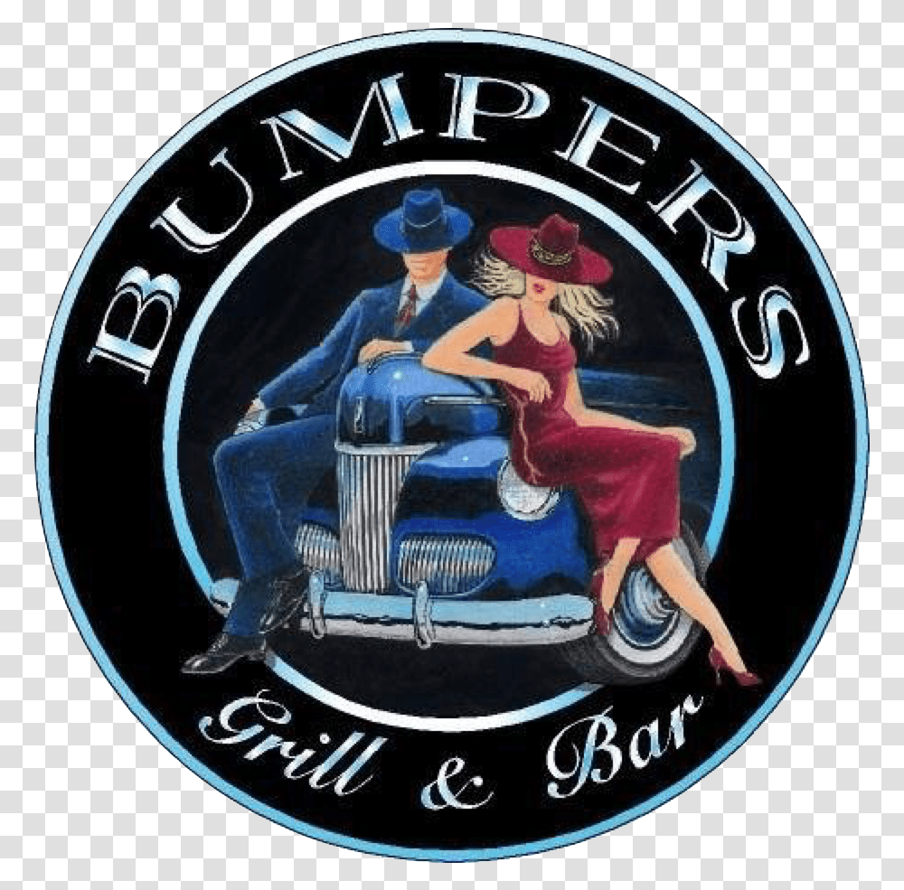 Bumpers Logo Circle, Symbol, Trademark, Person, Human Transparent Png