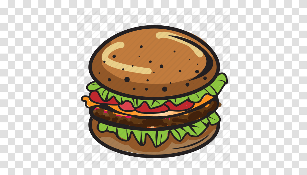 Bun Burger Grilled Hamburger Meat Sandwich Seed Icon, Food, Birthday Cake, Dessert Transparent Png