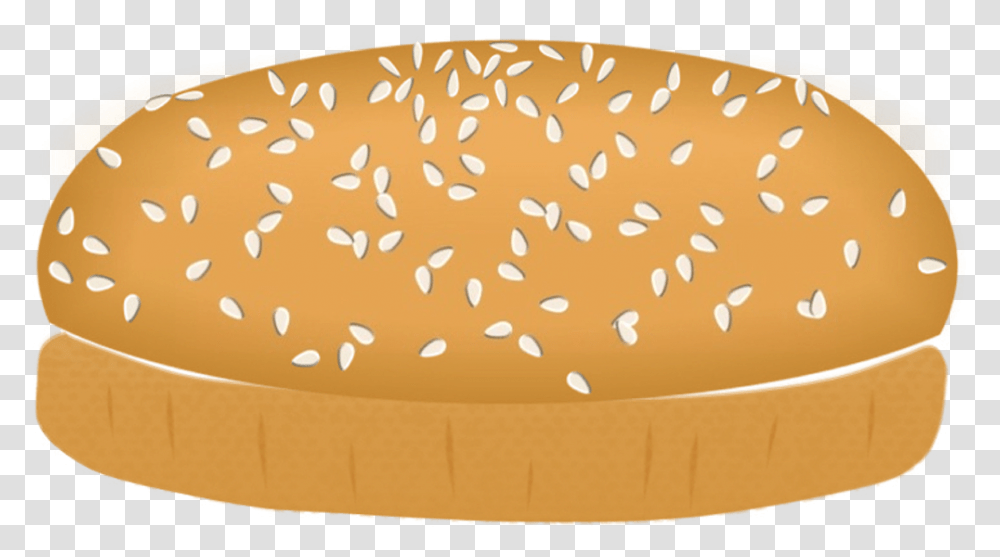 Bun Image Hamburger Top Bun Clip Art, Birthday Cake, Dessert, Food, Bread Transparent Png