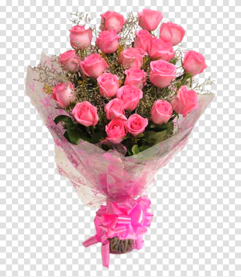Bunch Of 20 Pink Roses Bunch Of Pink Roses, Plant, Flower Bouquet, Flower Arrangement, Blossom Transparent Png