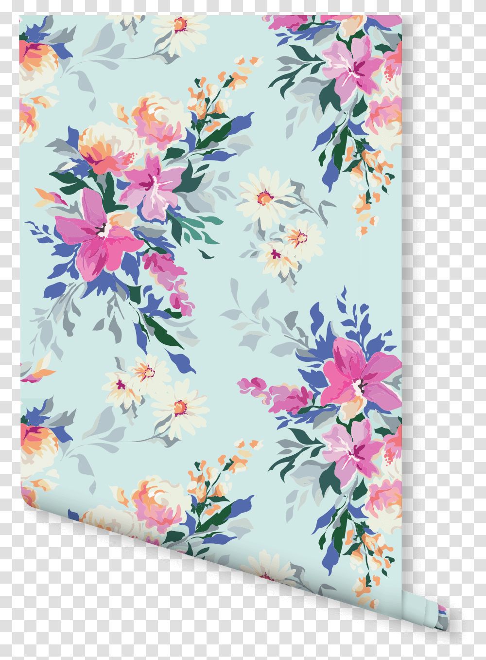 Bunch Of Flower Print Pattern, Floral Design, Rug Transparent Png