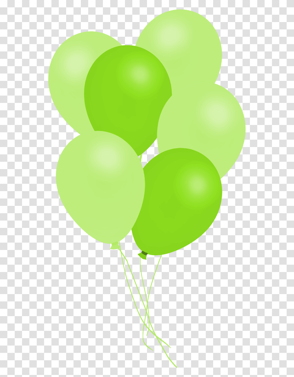 Bunch Of Green Balloons Balloon Transparent Png