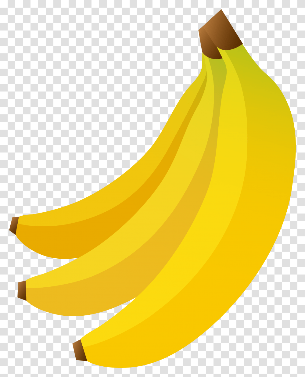 Bunch Of Three Bananas, Fruit, Plant, Food, Flower Transparent Png