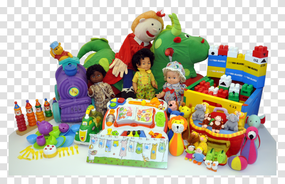 Bunch Of Toys Transparent Png
