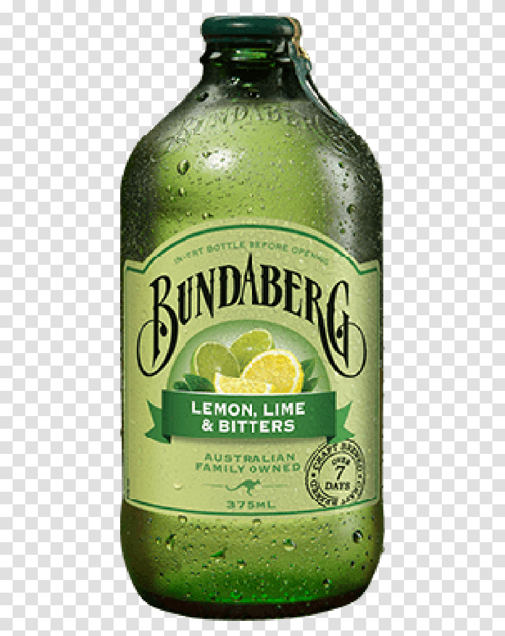 Bundaberg Lemon Lime Amp Bitters, Alcohol, Beverage, Drink, Beer Transparent Png