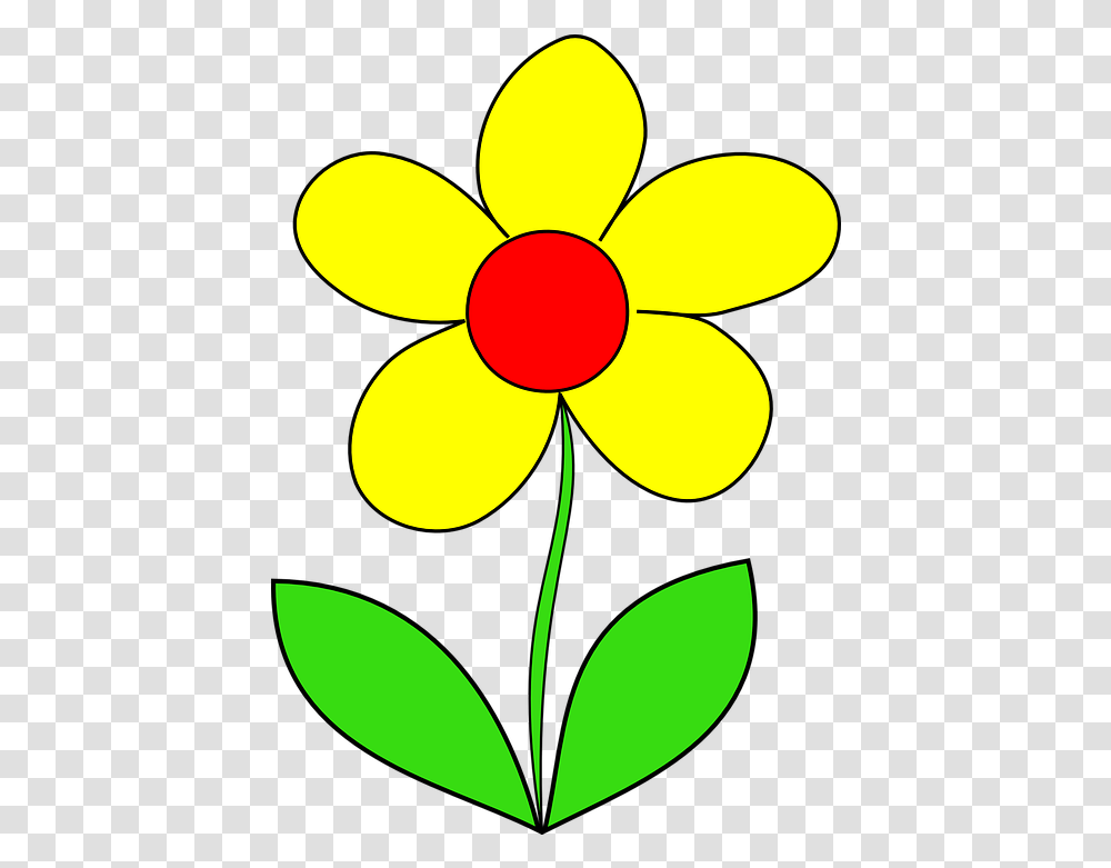 Bunga Kartun Images Yellow Flower Clipart, Graphics, Floral Design, Pattern Transparent Png