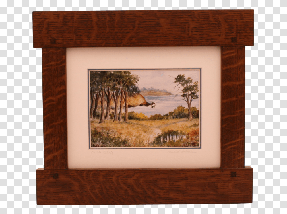 Bungalow Style Frame Wood Picture Frames, Painting, Hardwood, Canvas Transparent Png