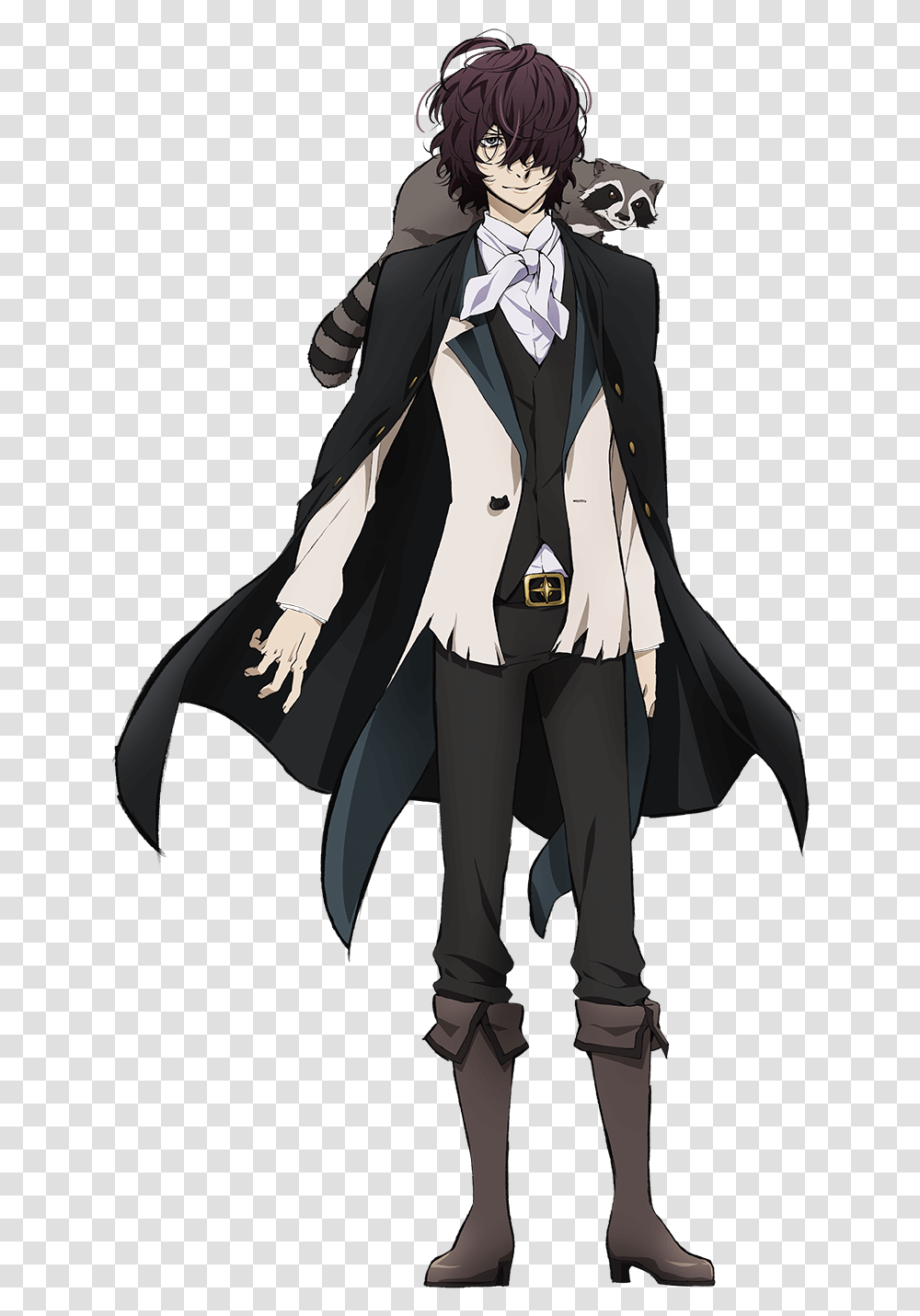 Bungo Stray Dogs Wiki Edgar Allan Poe Bungou Stray Dogs, Person, Coat, Overcoat Transparent Png