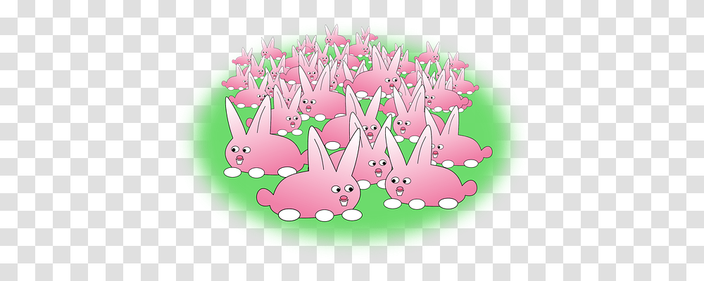 Bunny Nature, Plant, Tree, Ornament Transparent Png