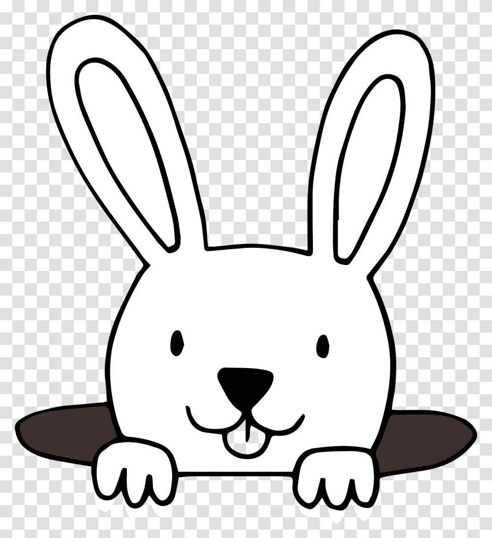 Bunny And Hole Clipart, Rodent, Mammal, Animal, Lawn Mower Transparent Png