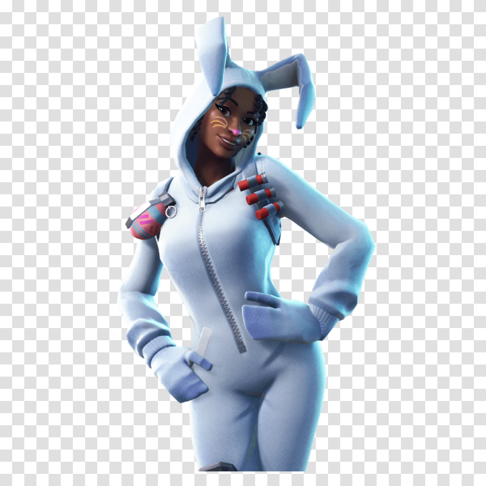 Bunny Brawler Outfit Fnbr Co Fortnite Cosmetics Fortnite Bunny Brawler, Robot, Person, Human, Costume Transparent Png