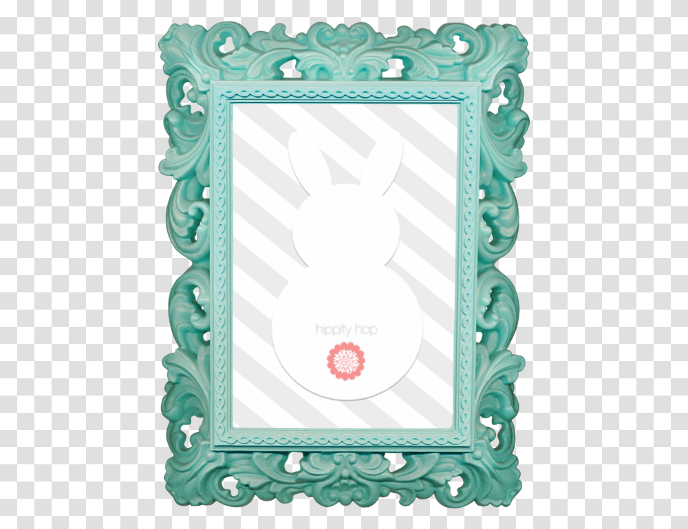 Bunny Butt Frame Real Frame, Floral Design, Pattern Transparent Png