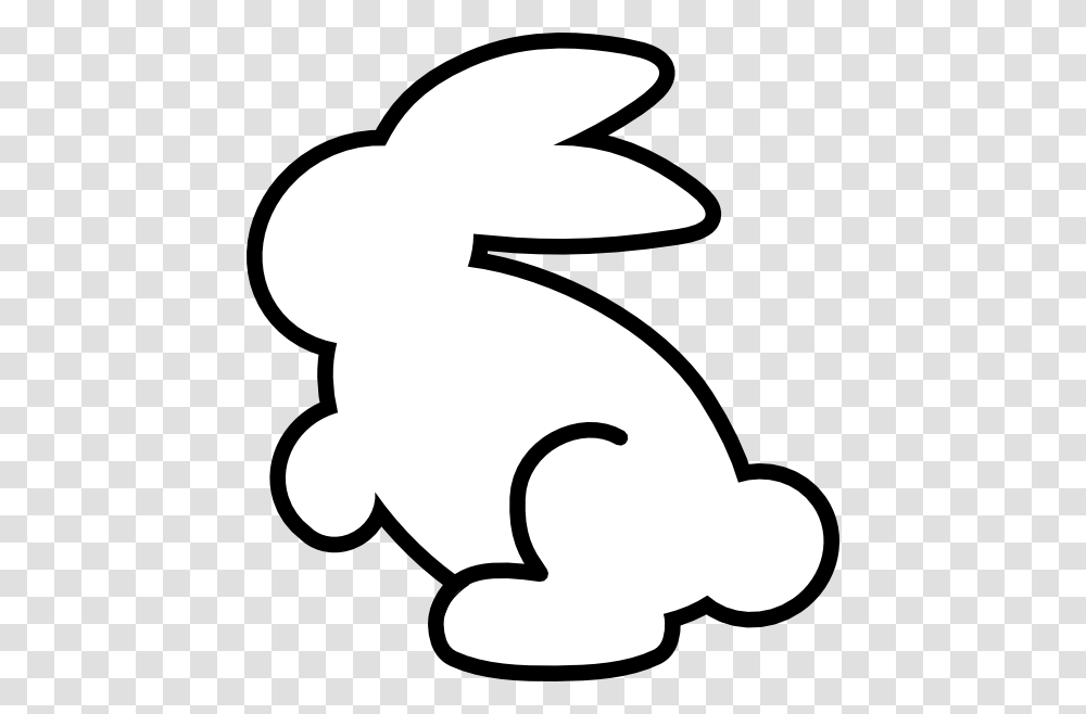 Bunny Clip Art, Stencil, Number Transparent Png