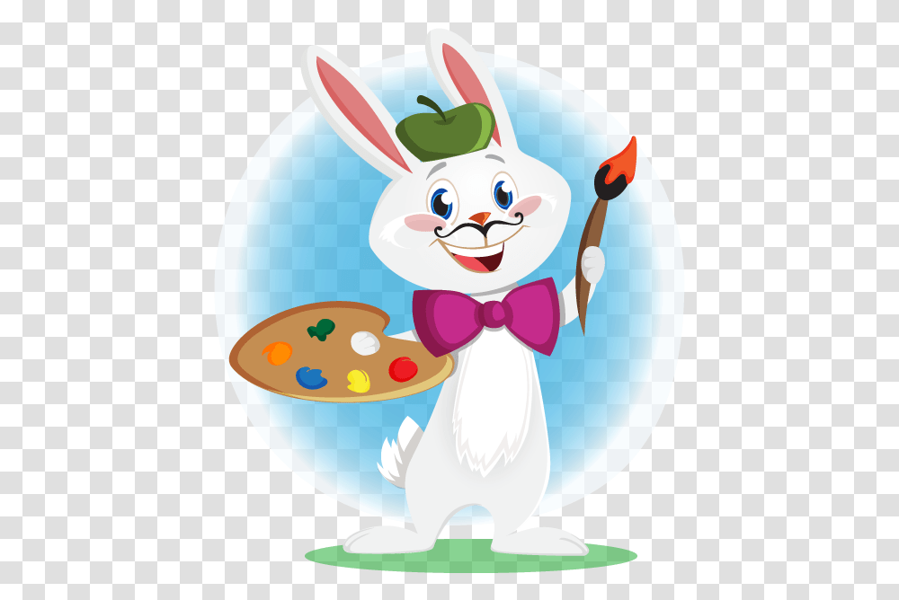 Bunny Clipart Computer Artist Cartoon Rabbit, Performer, Tie, Accessories, Sphere Transparent Png