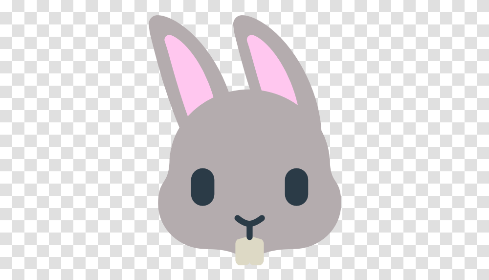 Bunny Clipart Emoji, Animal, Mammal, Rabbit, Rodent Transparent Png