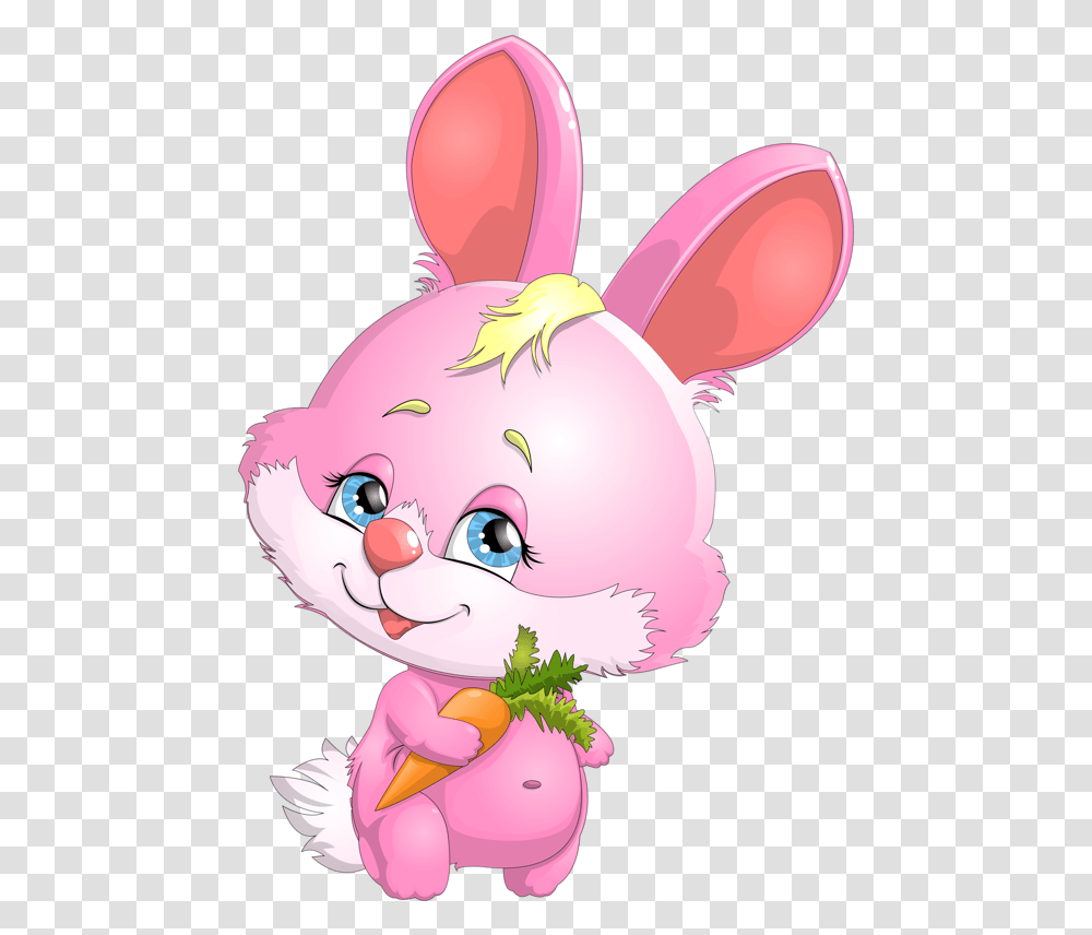 Bunny Cute Clipart, Toy, Plant, Mammal, Animal Transparent Png