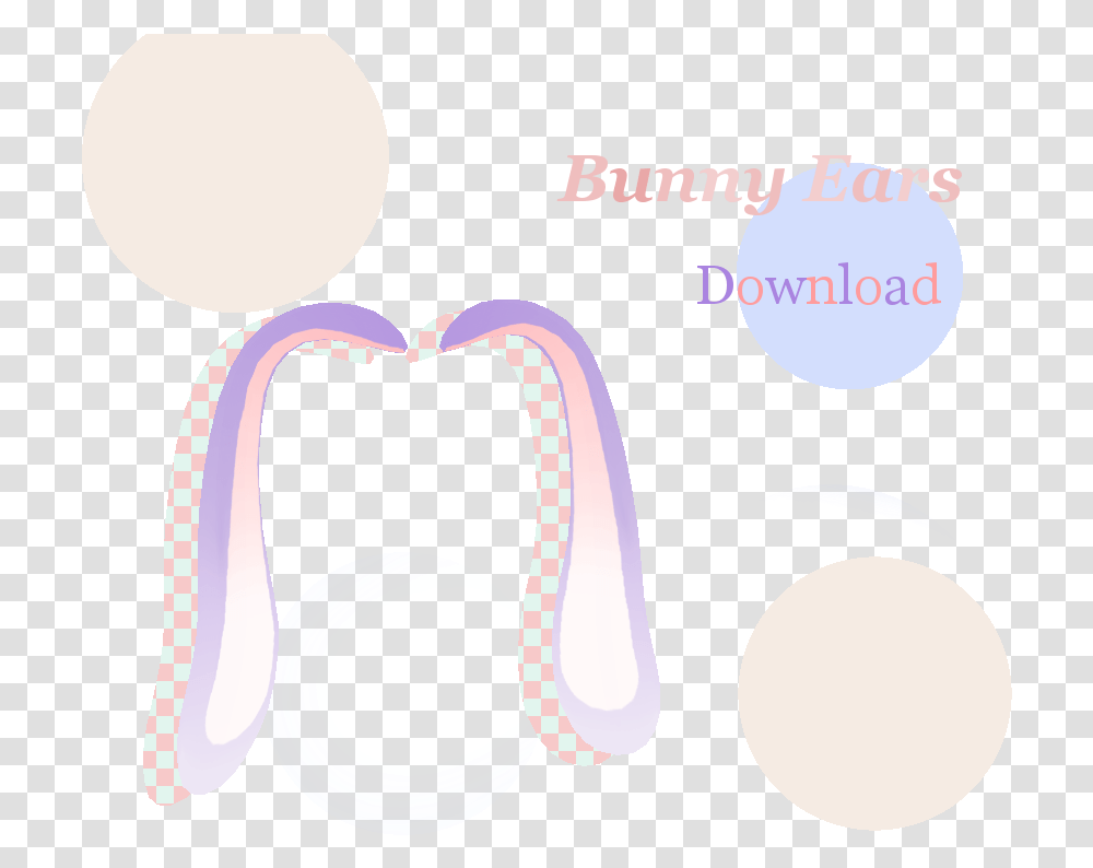 Bunny Ears From Grizzlyluvpicture Source And Download Illustration, Cushion, Pillow, Interior Design, Heart Transparent Png