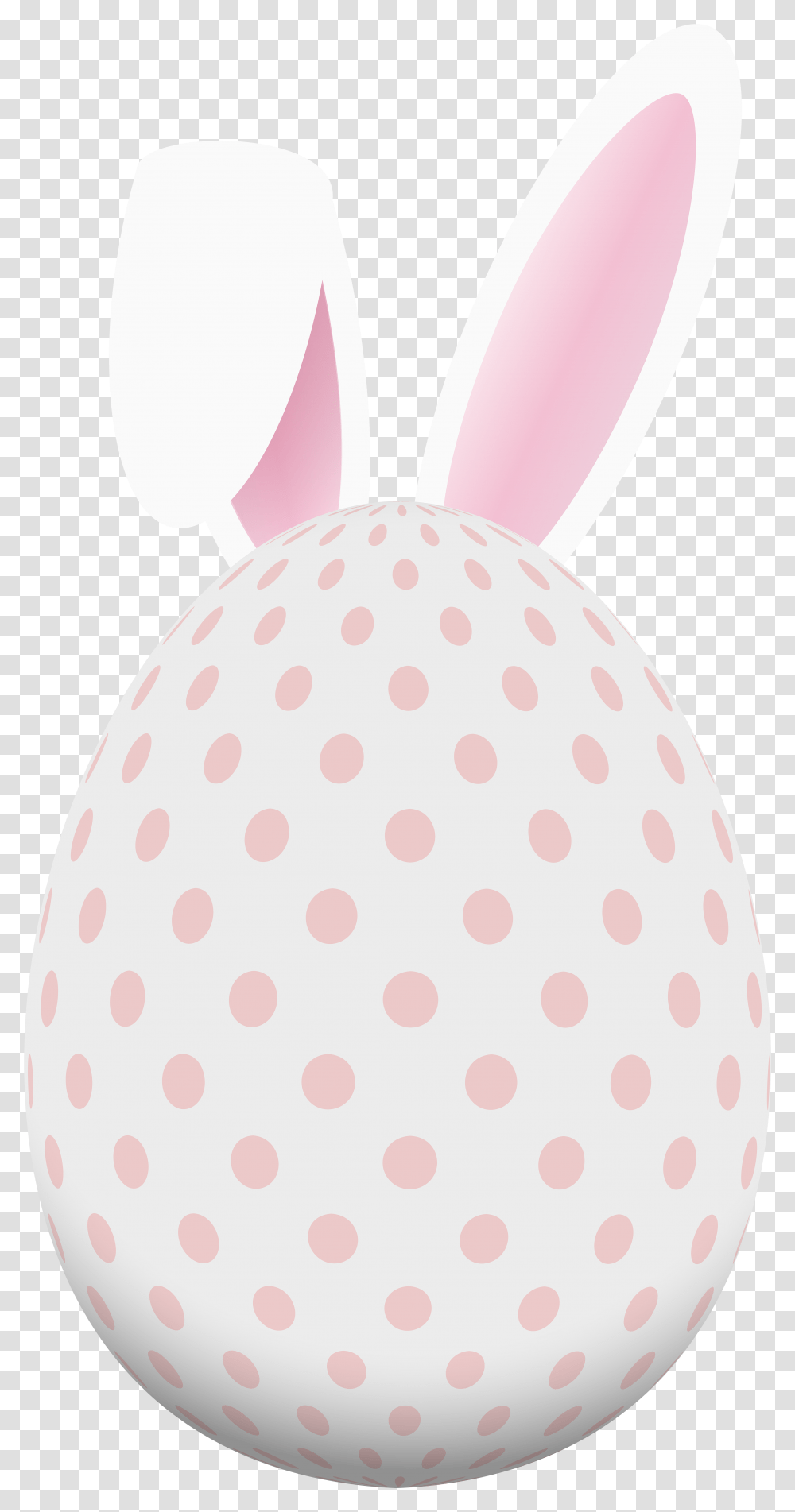 Bunny Egg With Clip Royalty Free Clipart Easter Bunny Easter Egg Easter, Texture, Polka Dot, Rug Transparent Png