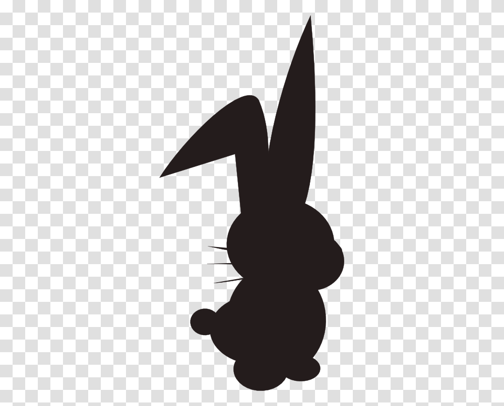 Bunny Hop, Silhouette, Person, Human, Stencil Transparent Png