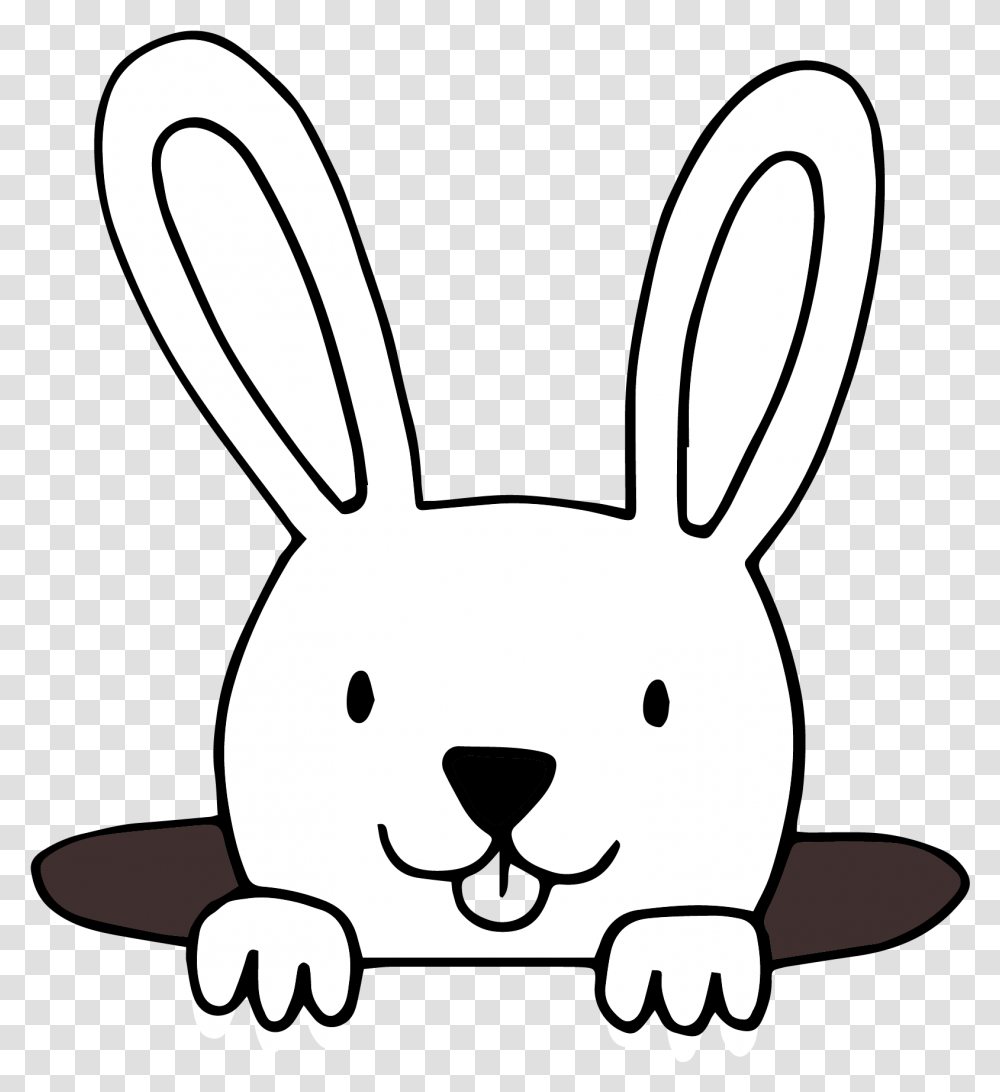 Bunny In Hole Picture Rabbit, Mammal, Animal, Rodent, Hare Transparent Png
