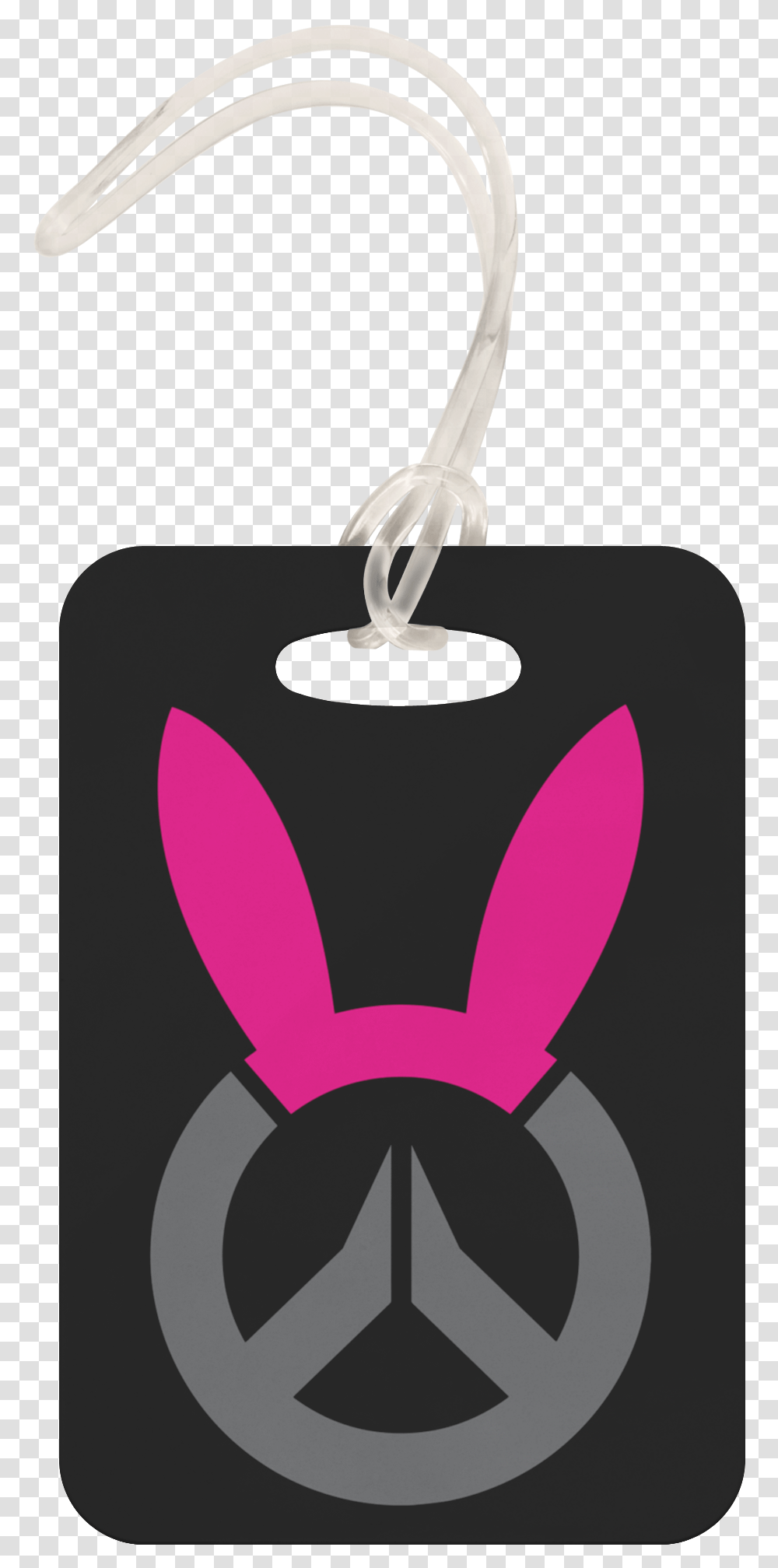 Bunny Logo Metal Luggage Tag Dva Bunny Logo Transparent Png