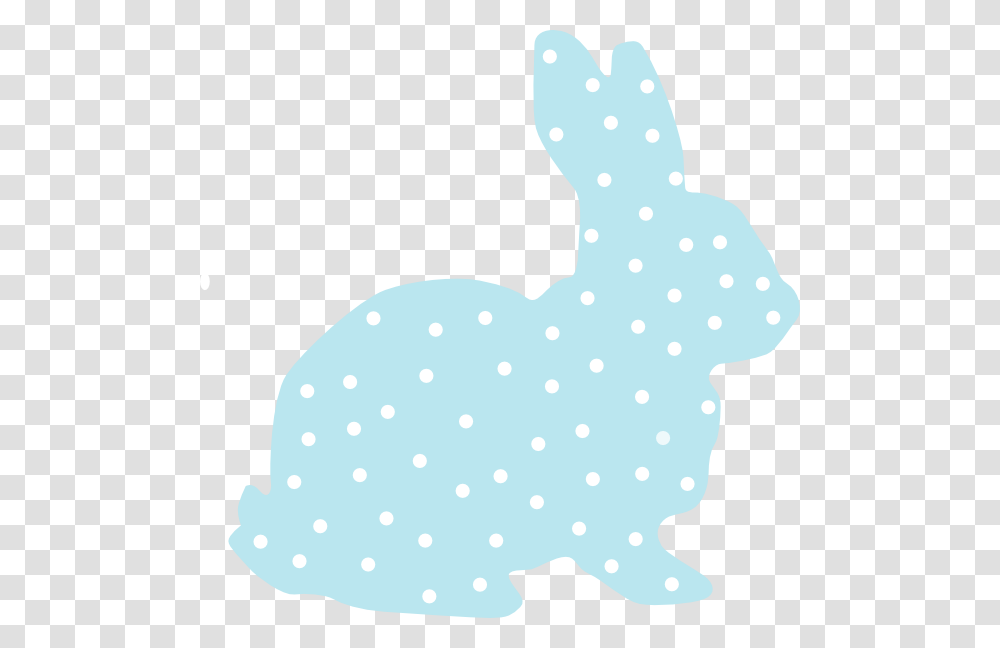 Bunny Polka Dot Silhouette Clip Art For Web, Texture, Cushion, Pillow, White Transparent Png