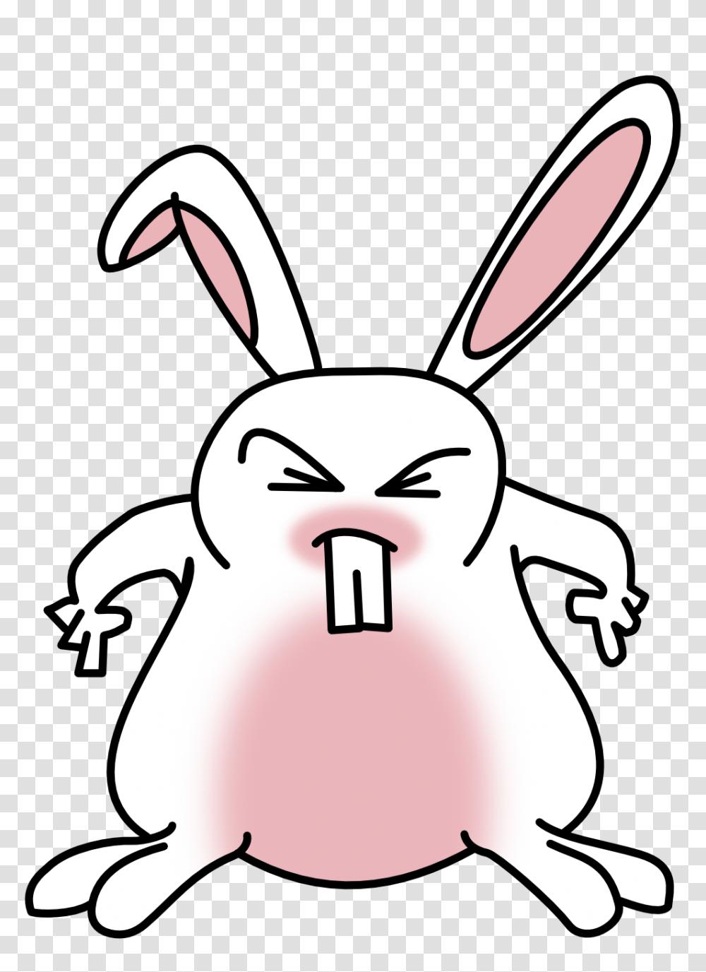 Bunny Rabbit Clipart Look, Mammal, Animal, Rodent, Lawn Mower Transparent Png