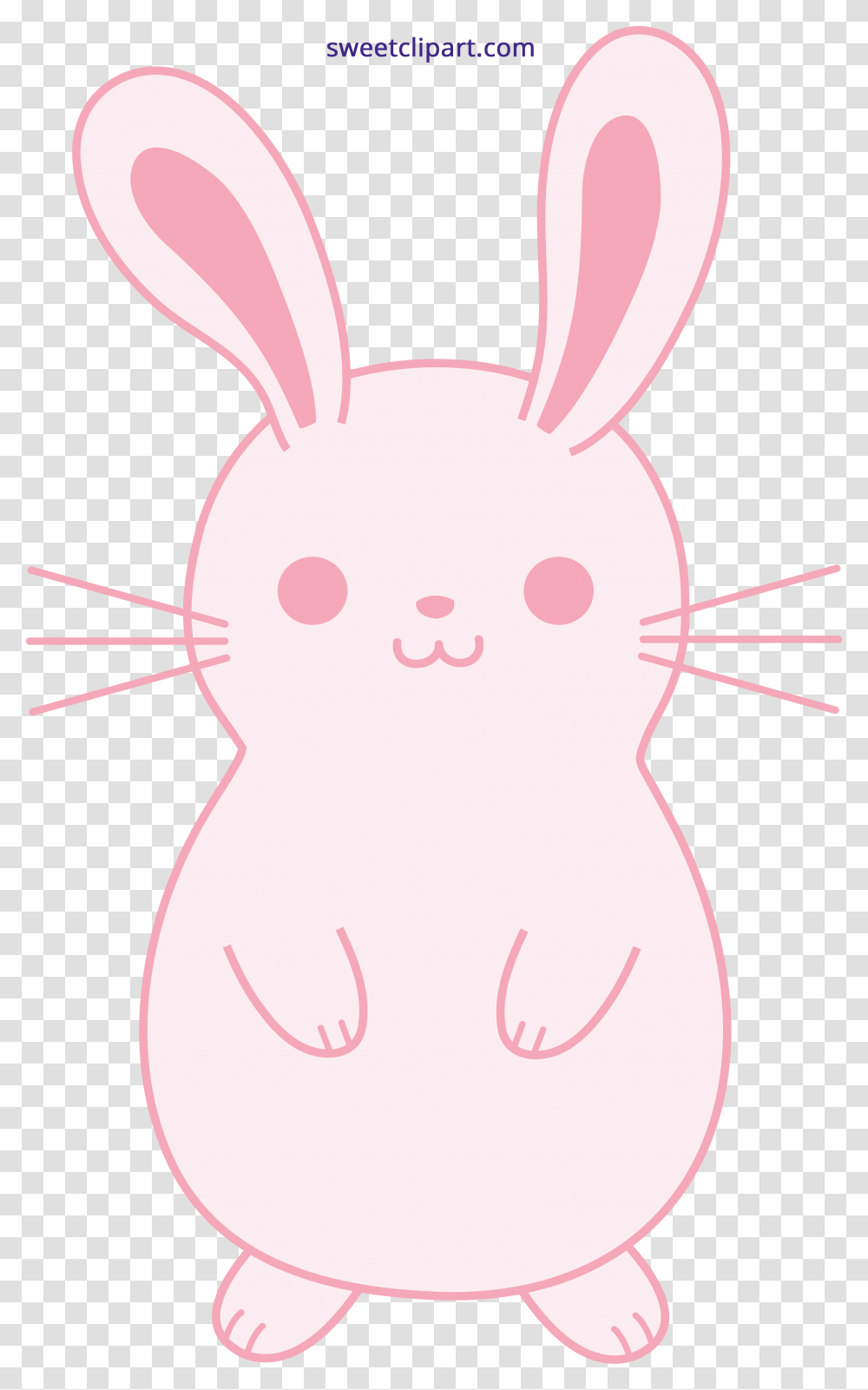 Bunny Rabbit Cute White Cartoon Bunny, Animal, Mammal, Face, Hand Transparent Png